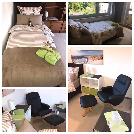 Apartamento Gastewohnung Seeblick Mit Balkon In Thiede Mit Kuche Und Bad , Schnelles Internet Salzgitter